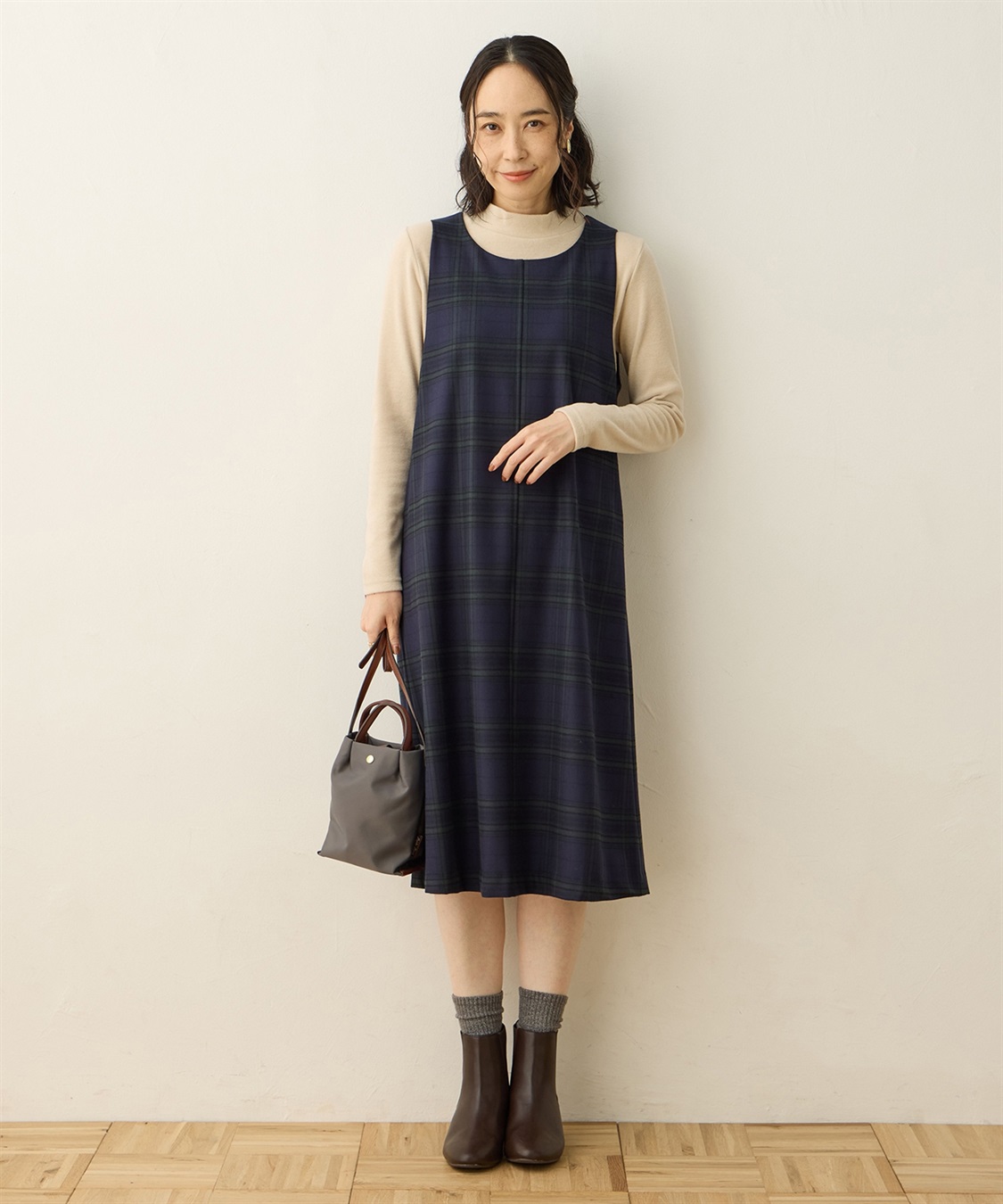 DECOY 裏起毛ジャンスカ_main