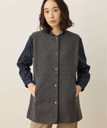 ウーレットジレ(チャコールグレー-9号)