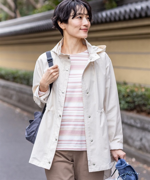マウンテンパーカー【はっ水】【花粉が落ちやすい】