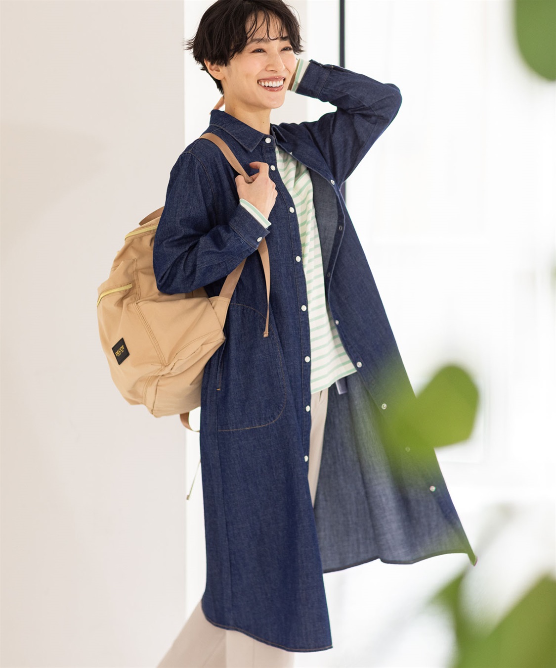 DECOY デニムワンピース_main