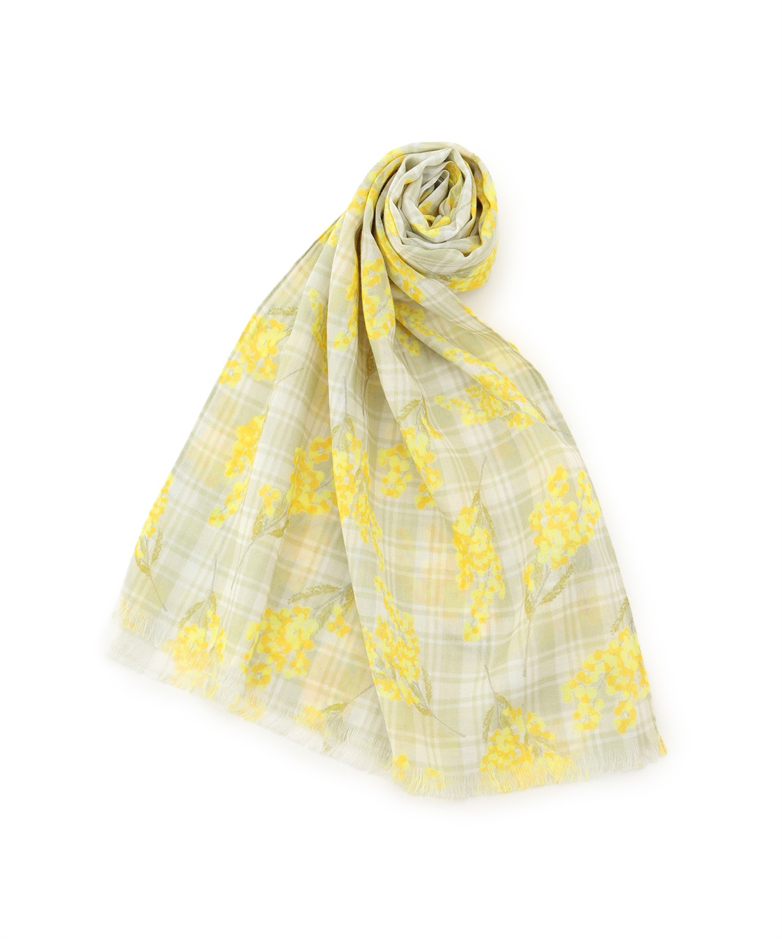 DECOY ミモザプリントストール_variation_1
