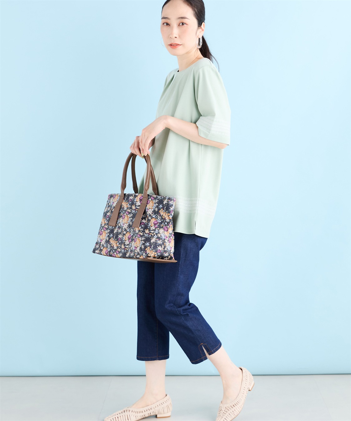 リバティプリント❤トートバッグ❤ハンドメイド リバティプリント ハンドメイド トートバッグ - メルカリ