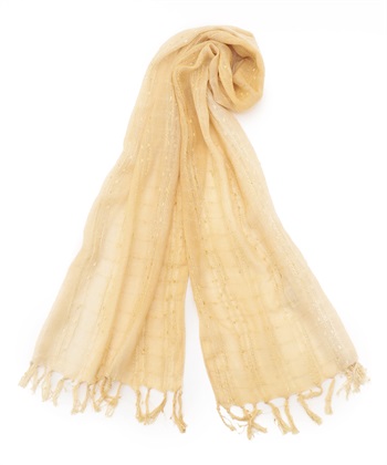 グラデーションストール(イエロー-フリー)