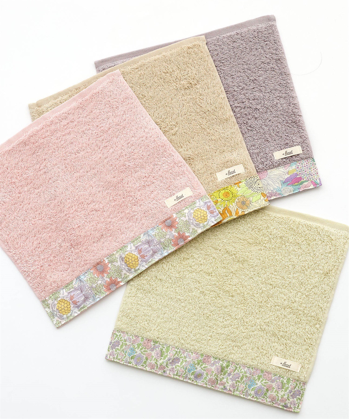 DECOY リバティプリントハンドタオル_main