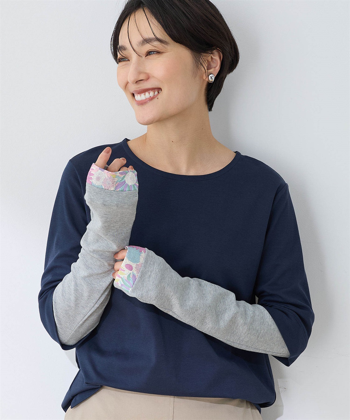 DECOY リバティプリントアームカバー_main