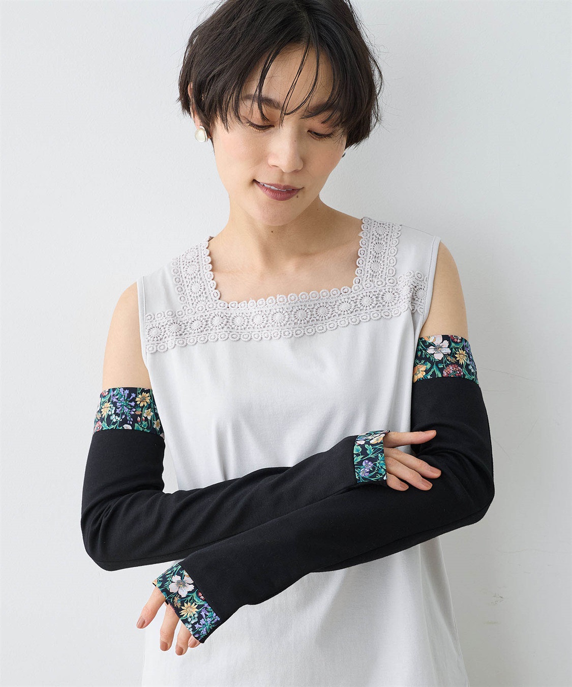 DECOY リバティプリントアームカバー_variation_2