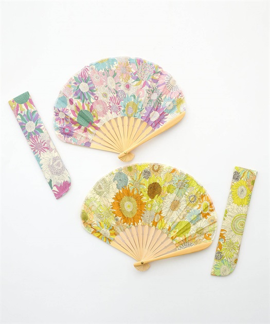 リバティプリント扇子 DECOY｜クロスプラス公式通販サイト