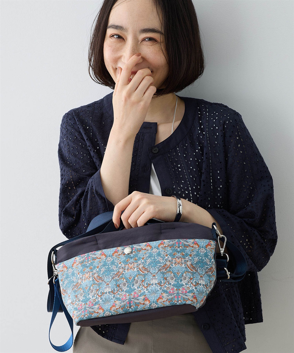 DECOY リバティプリントショルダー_main