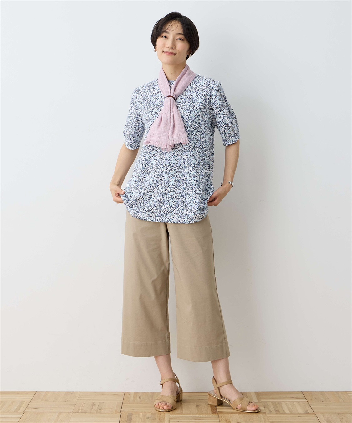 DECOY ひんやりコットンマフラー_main