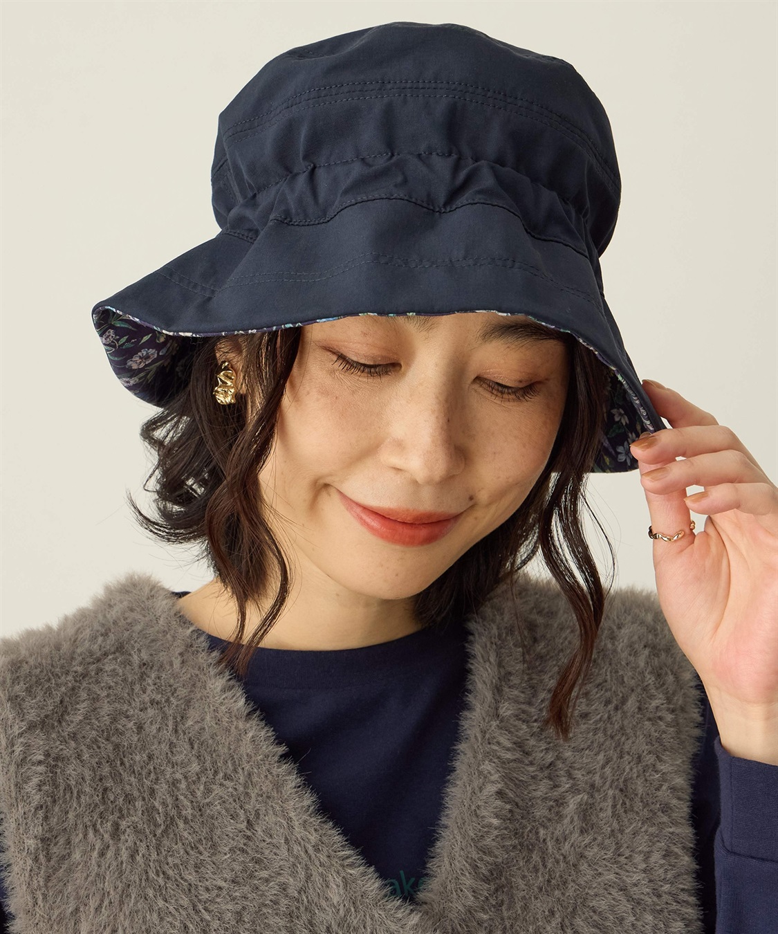 DECOY リバティプリントハット_main