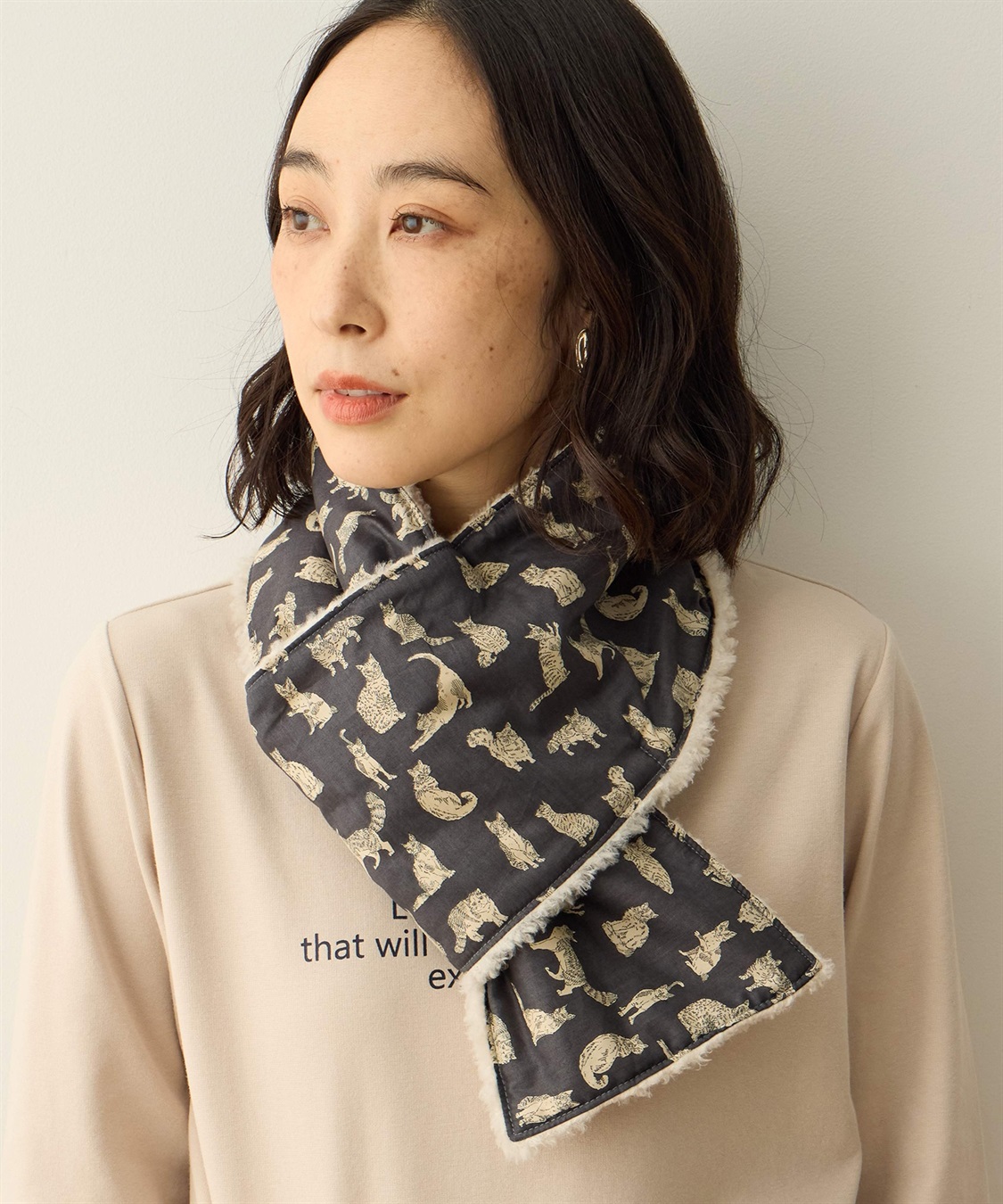 DECOY リバティプリントネックウォーマー_variation_1