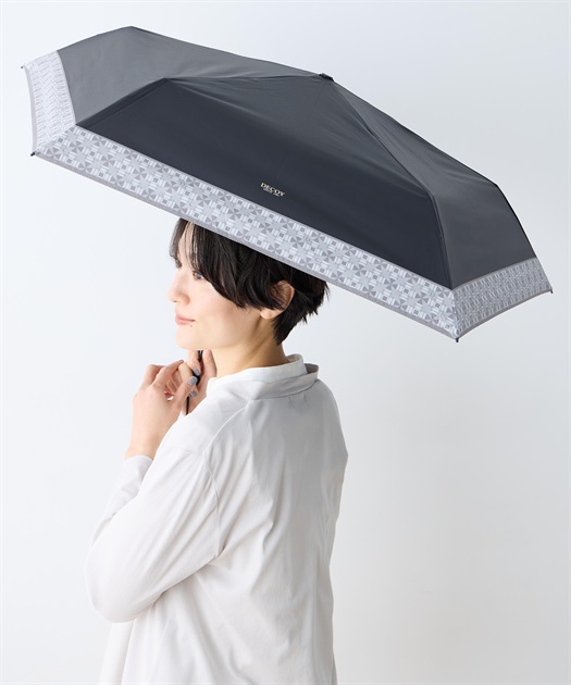 モノグラム折り畳み傘【晴雨兼用】【UVカット】【遮熱】【軽量】