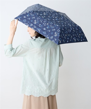 DECOY 花柄折り畳み傘【晴雨兼用】【UVカット】【遮熱】【軽量】_variationthumb_3