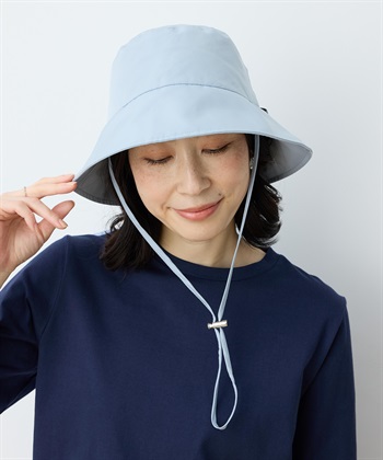 パッカブルハット【はっ水】【遮光】(グレー-フリー)