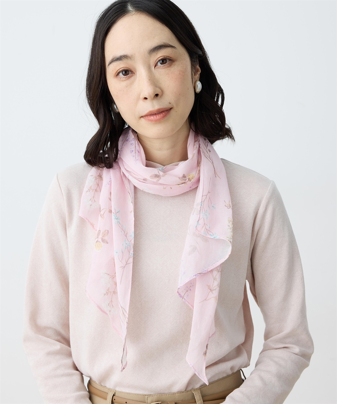 DECOY ボタニカルプリントストール_main