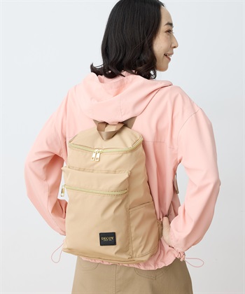 パッカブルリュック(ベージュ-フリー)