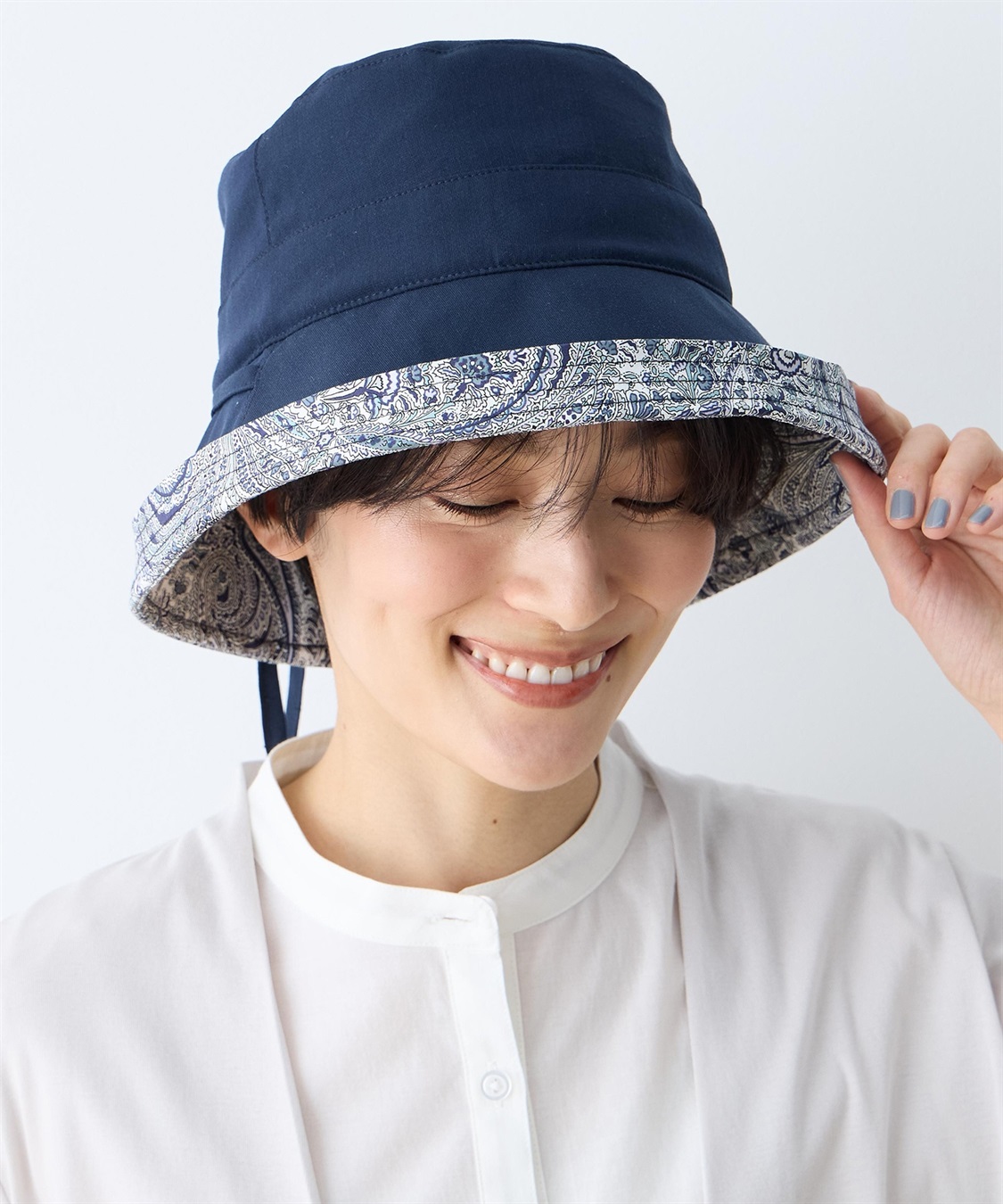 DECOY 【Liberty】リバティプリントセーラーハット【UPF50+】_main