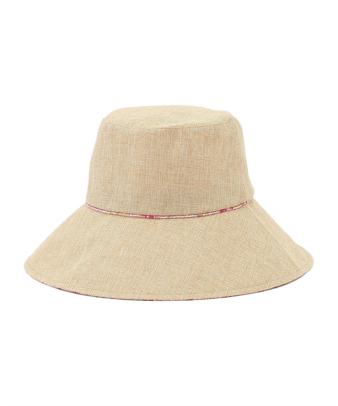 DECOY 花柄パイピングハット_main