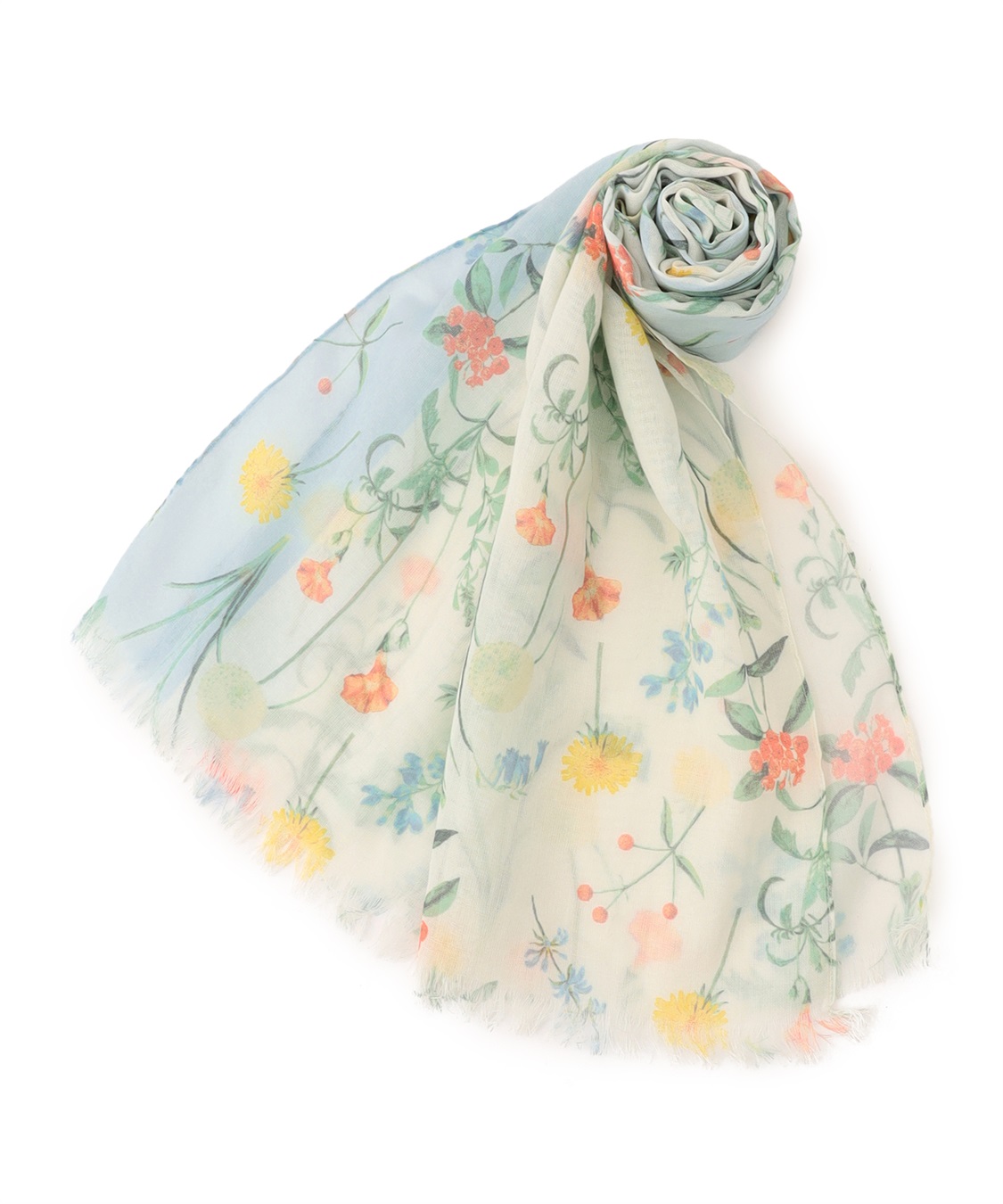 DECOY 【オーガニックコットン】ボタニカルプリントストール_variation_2