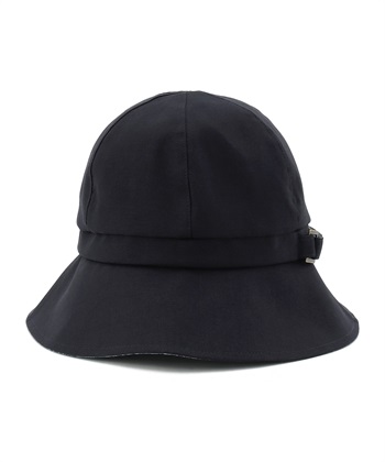 リバティプリントクロッシェハット(ネイビー-フリー)