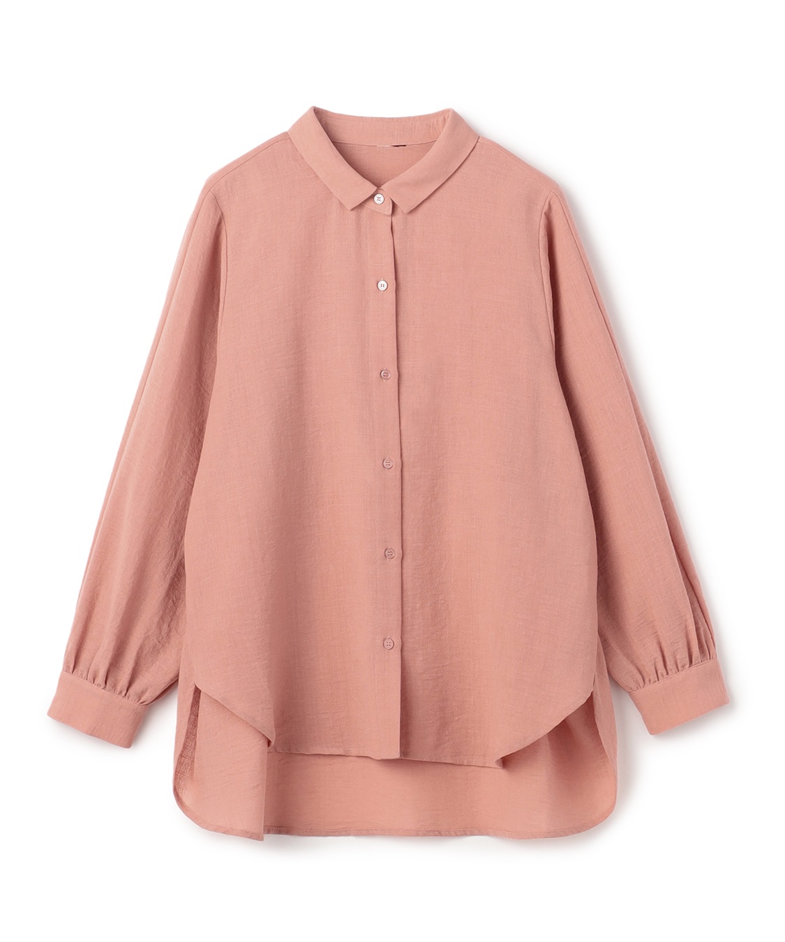 CROSS FUNCTION 【メディア掲載】《シワになりにくい》シャツ活リネンライクタックスリーブシャツ【CF/クロスファンクション】_variation_2