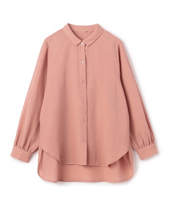 CROSS FUNCTION 【メディア掲載】《シワになりにくい》シャツ活リネンライクタックスリーブシャツ【CF/クロスファンクション】_variationthumb_2