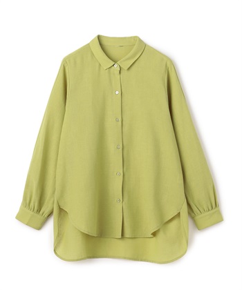 CROSS FUNCTION 【メディア掲載】《シワになりにくい》シャツ活リネンライクタックスリーブシャツ【CF/クロスファンクション】_variationthumb_5