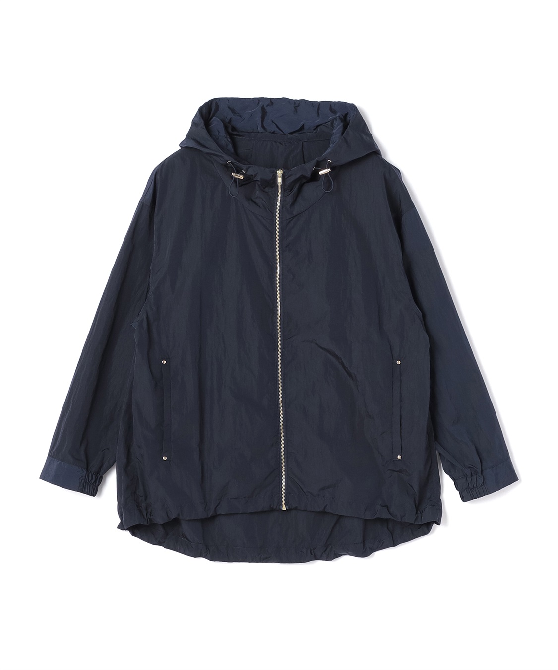 CROSS FUNCTION 《撥水》アクティかる シャイニーナイロンフードブルゾン【CF/クロスファンクション】_variation_2