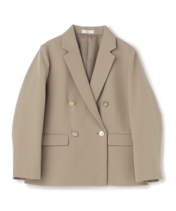 CROSS FUNCTION 《洗える・ストレッチ》正解 ダブルクロスブレストジャケット【CF/クロスファンクション】_variationthumb_2