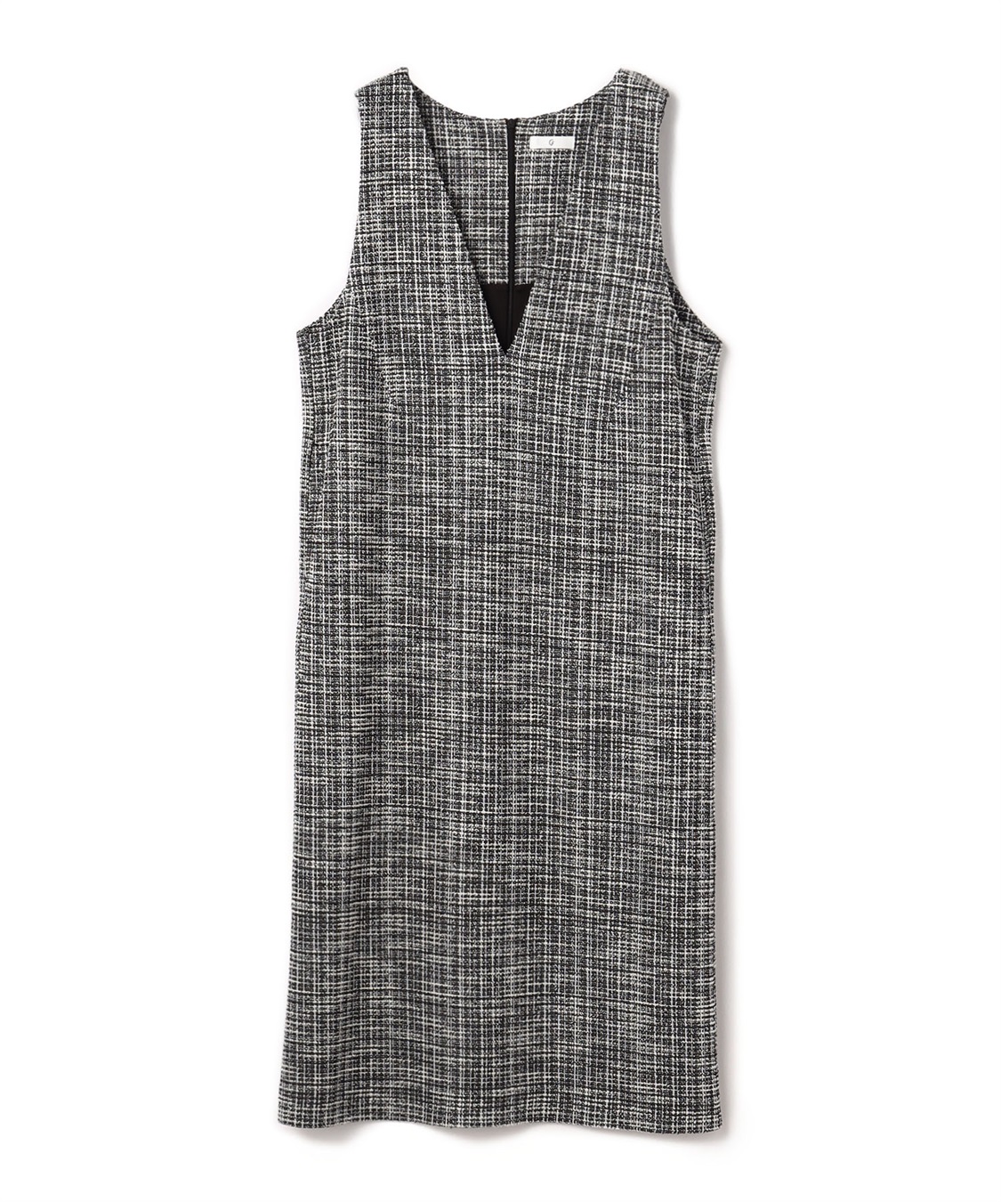 CROSS FUNCTION 《洗える》正解 ツイードVネックジャンスカ【CF/クロスファンクション】_variation_2