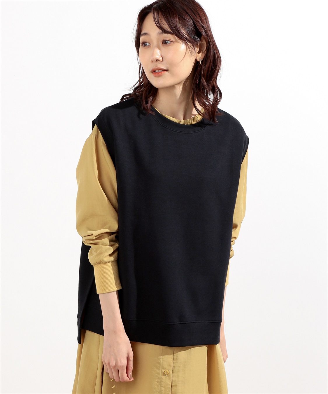 Petit Honfleur カットソーベスト_variation_1