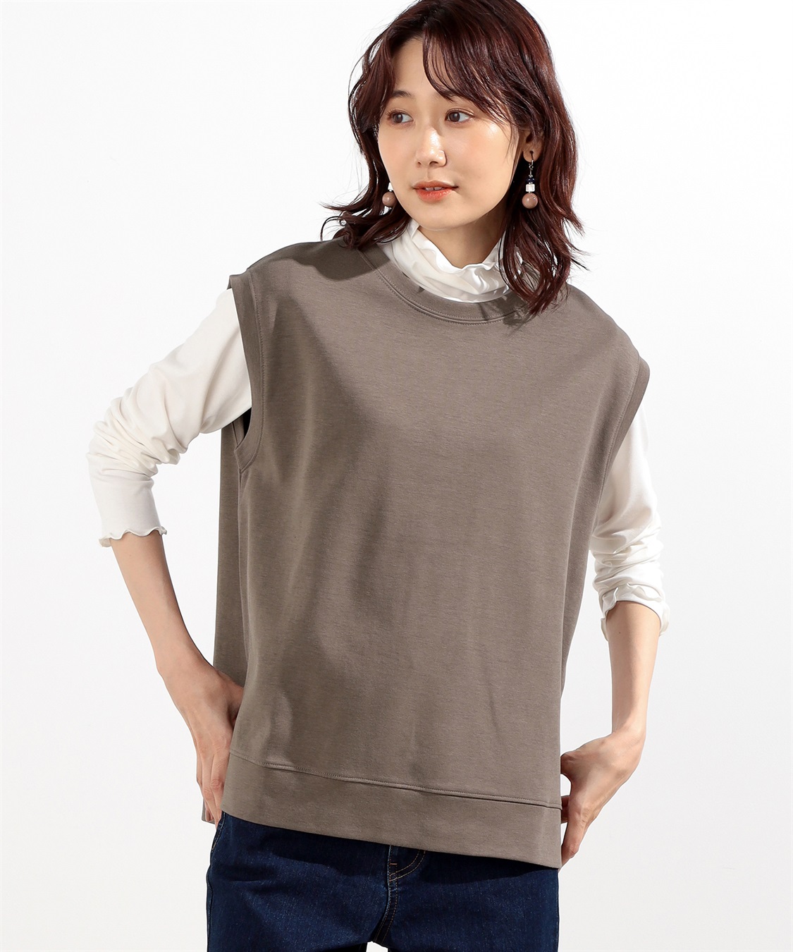 Petit Honfleur カットソーベスト_variation_2