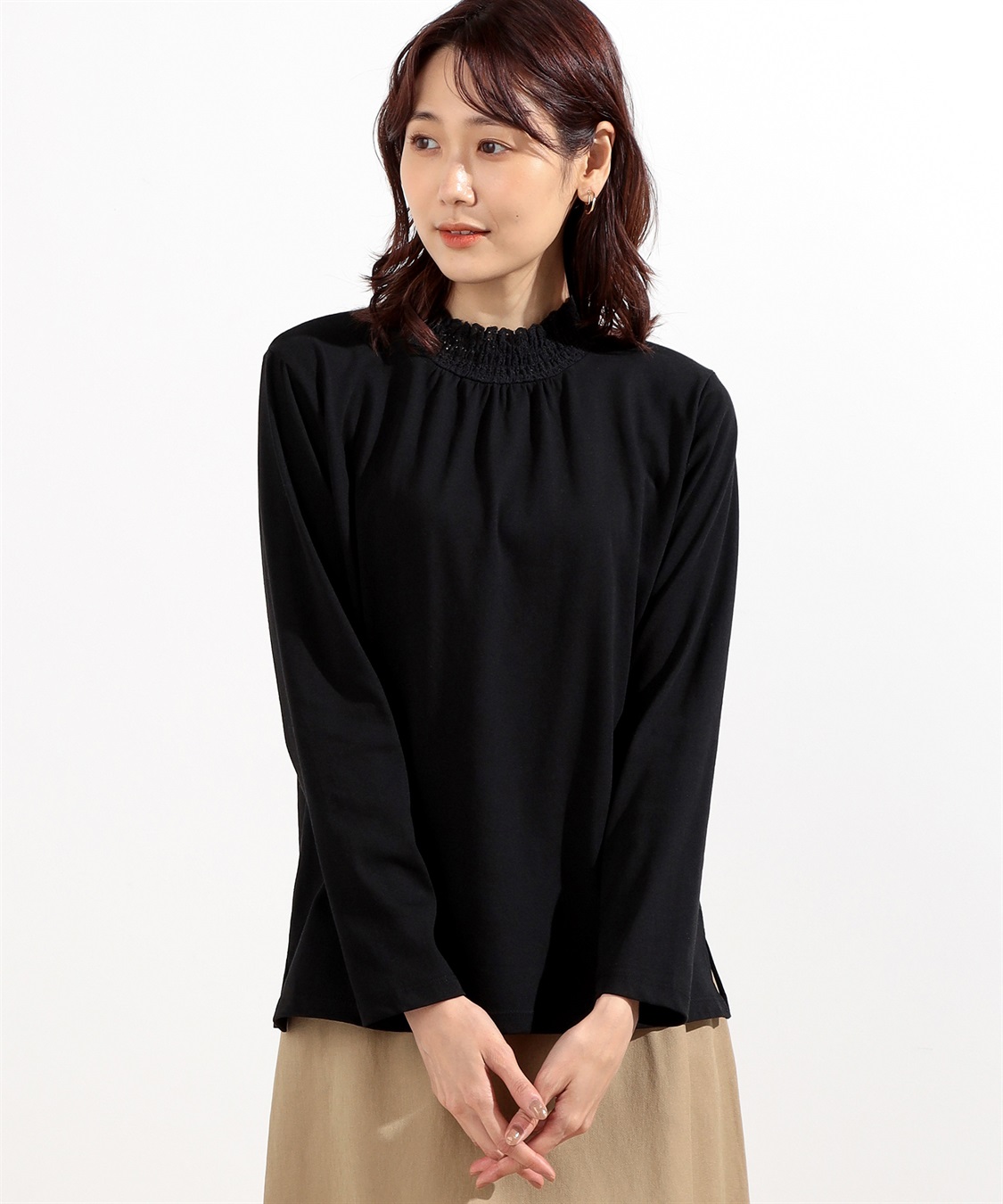 Petit Honfleur シャーリングプルオーバー_variation_1