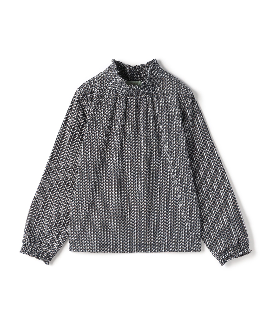 Petit Honfleur フリル衿プリントプルオーバー_variation_3