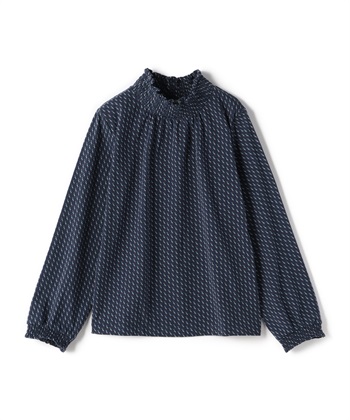 Petit Honfleur フリル衿プリントプルオーバー_variationthumb_3