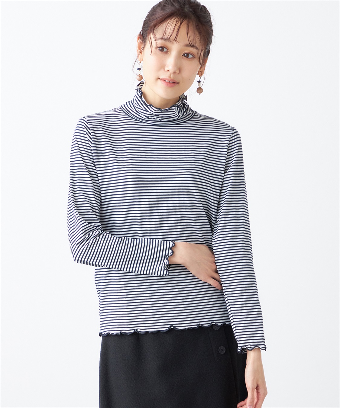 Petit Honfleur ハイネックTシャツ_main