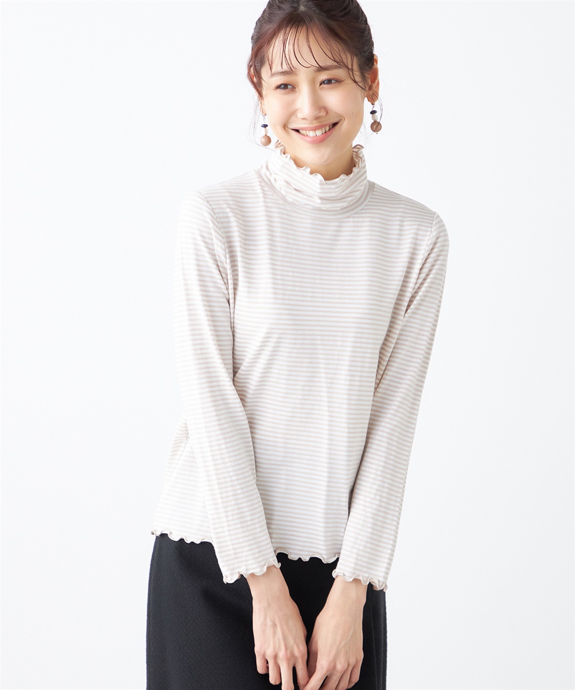 Petit Honfleur ハイネックTシャツ_variation_3