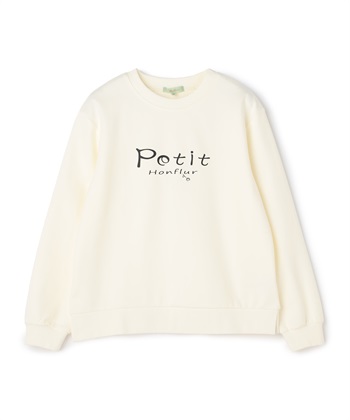 Petit Honfleur ロゴダンボールプルオーバー_variationthumb_1