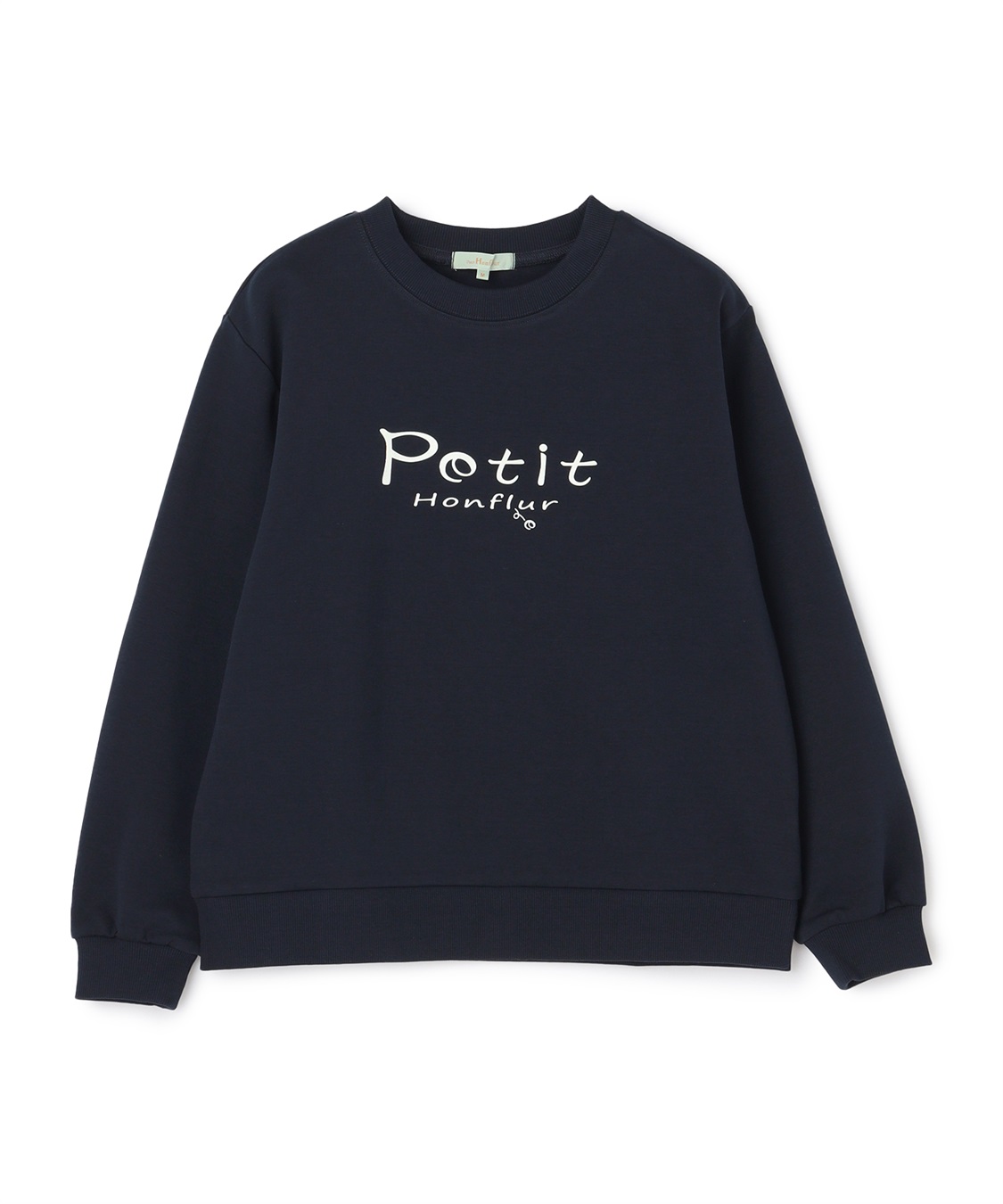 Petit Honfleur ロゴダンボールプルオーバー_variation_3