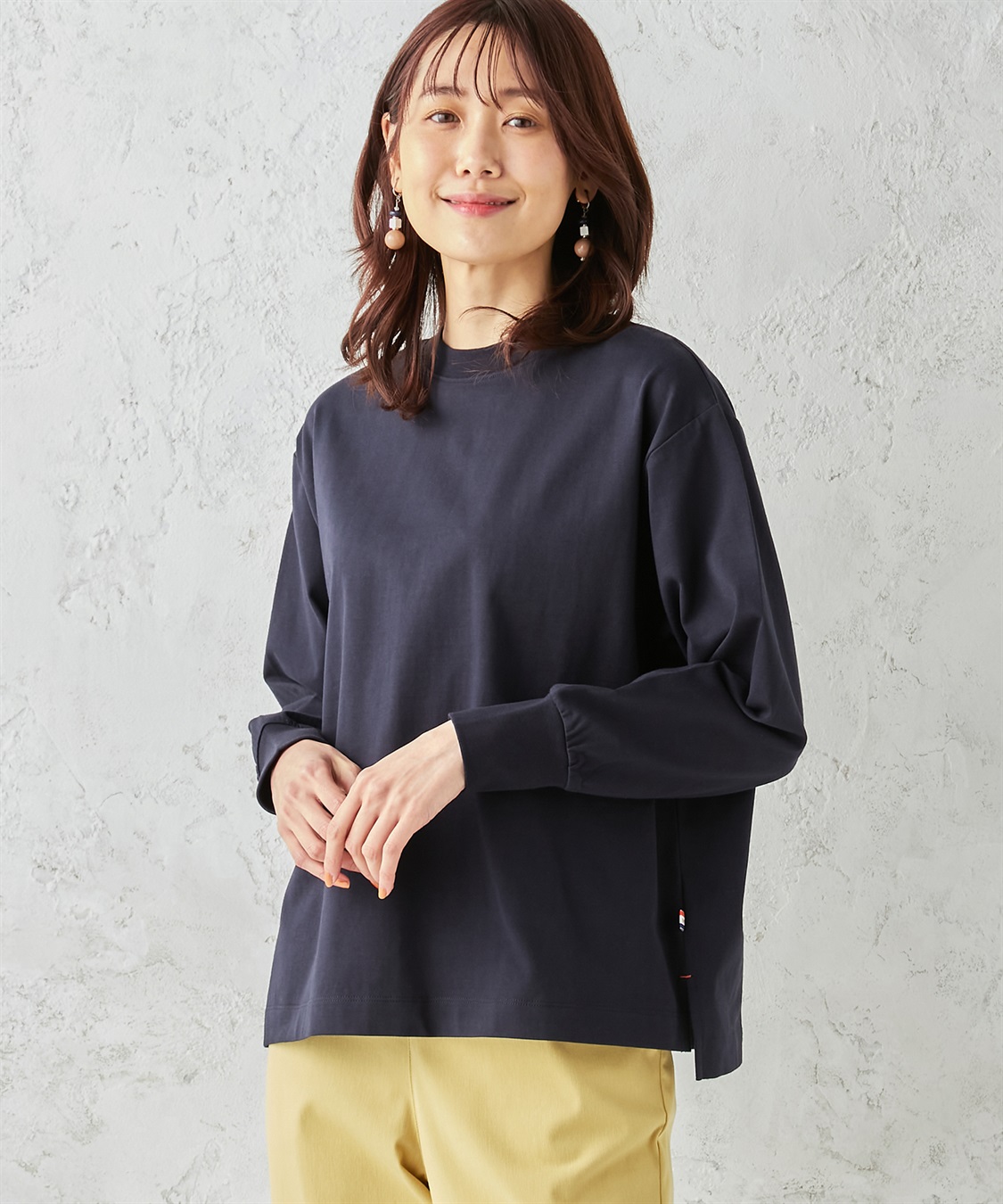 Petit Honfleur モックネックTシャツ_variation_2