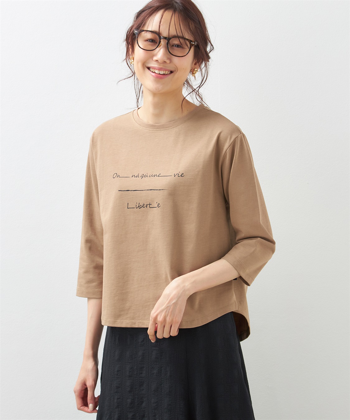 Petit Honfleur ロゴTシャツ_variation_2