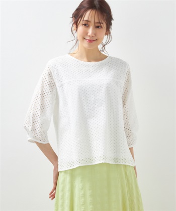 レースプルオーバー Petit Honfleur｜クロスプラス公式通販サイト