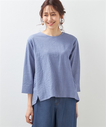 Petit Honfleur サッカーストライププルオーバー_variationthumb_1