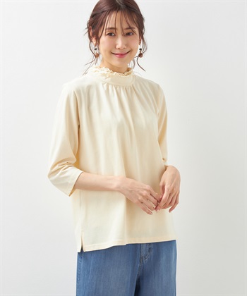 Petit Honfleur レースシャーリングプルオーバー_variationthumb_3