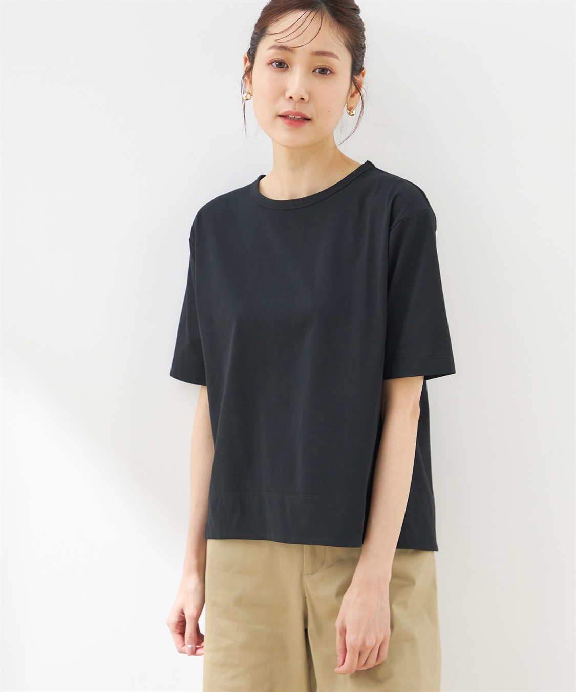 Petit Honfleur 【汗じみ防止】ラグランTシャツ_variation_2