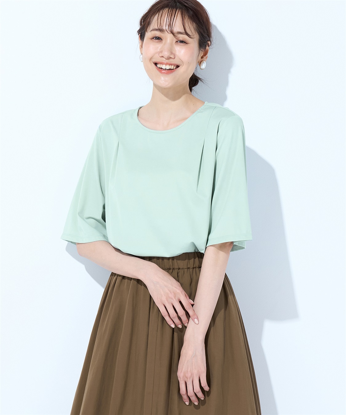 Petit Honfleur 【冷感】フレアスリーブブラウス_variation_2