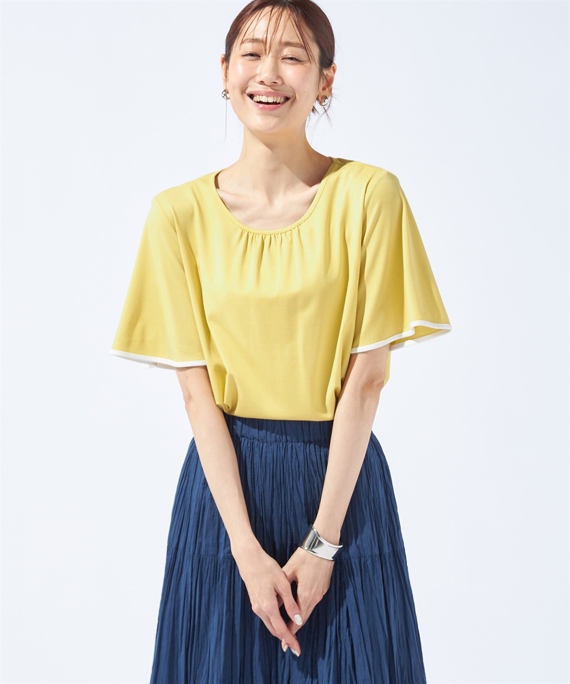 Petit Honfleur 【接触冷感】パイピングプルオーバー_main