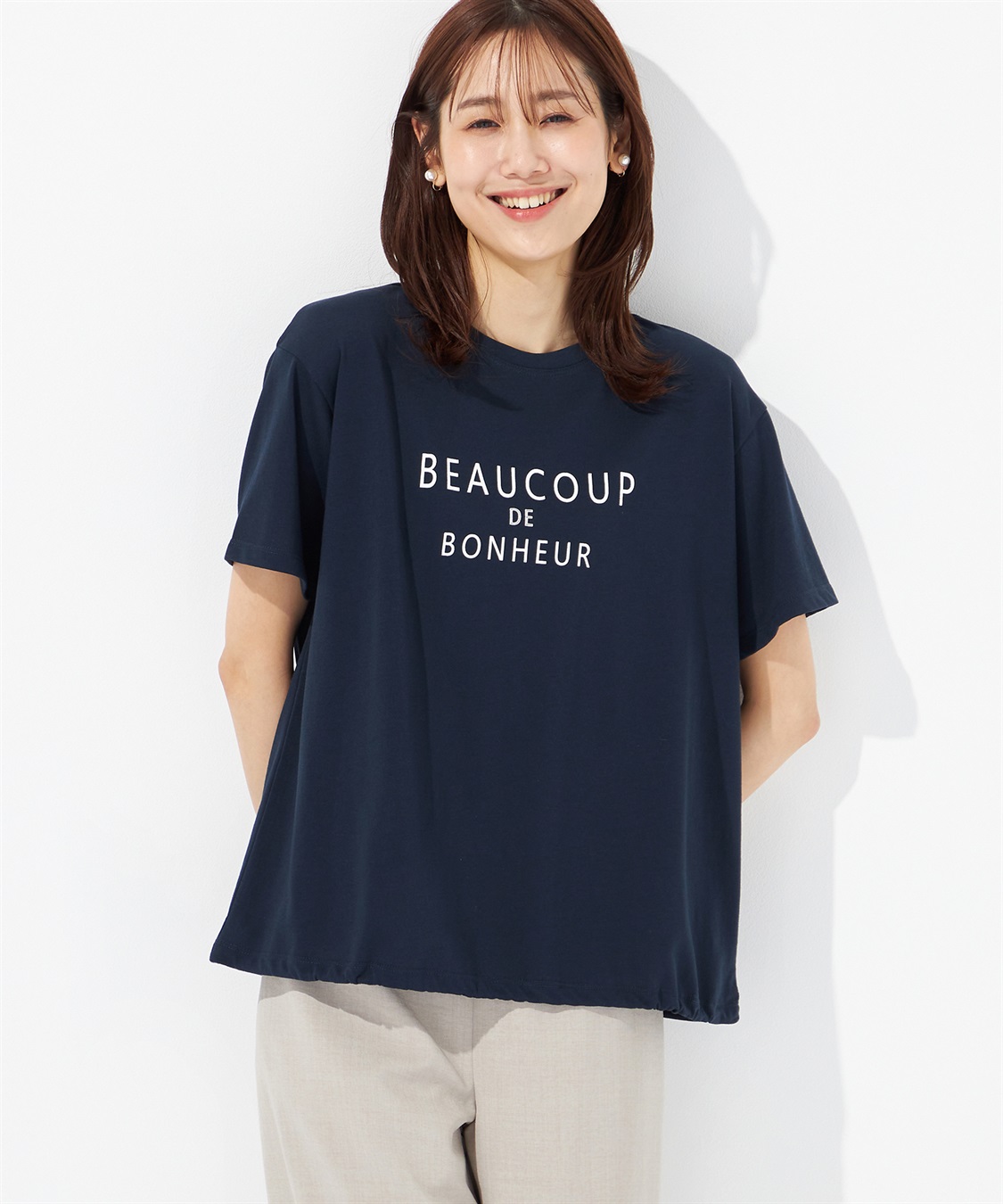 Petit Honfleur ドロストTシャツ_variation_3