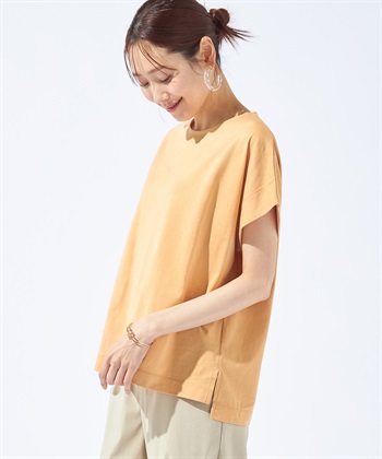 Petit Honfleur 【汗じみ防止・UVカット・冷感】フレンチスリーブプルオーバー_variationthumb_3