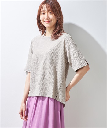 Petit Honfleur サッカーストライプTシャツ_variationthumb_1